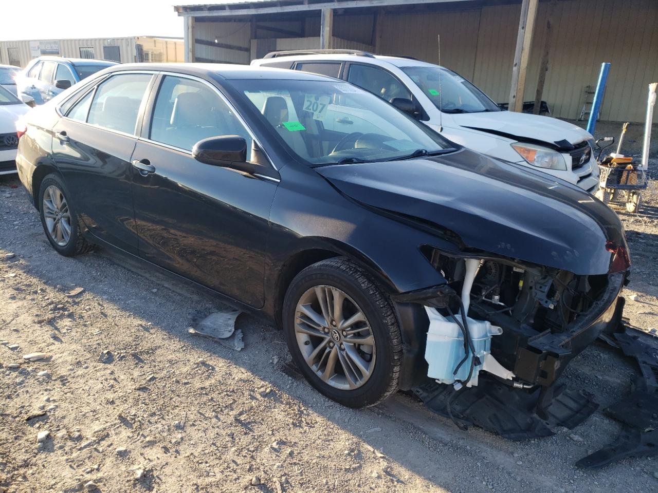 TOYOTA CAMRY LE 2017 with VIN 4T1BF1FK0HU681833 - Photo from auction