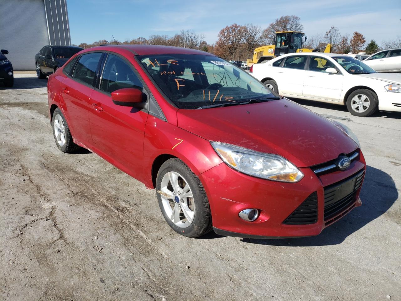 FORD FOCUS SE 2012 with VIN 1FAHP3F23CL371137 - Photo from auction