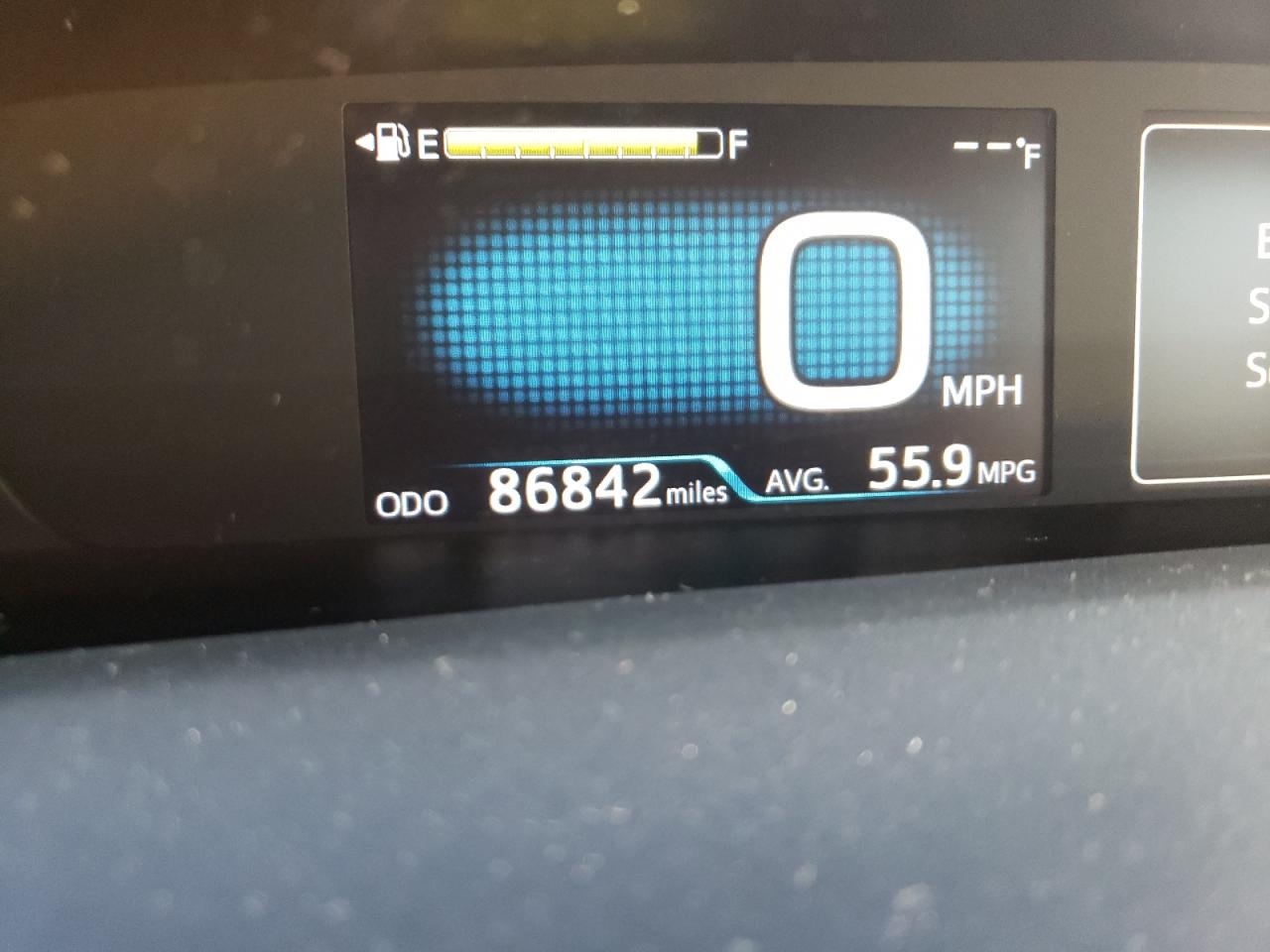 Photo 8 from auction – 2016 TOYOTA PRIUS with VIN JTDKBRFU0G3006195