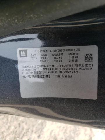 Photo 10 from auction – 2014 CHEVROLET CAMARO SS with VIN 2G1FS1EW6E9227402