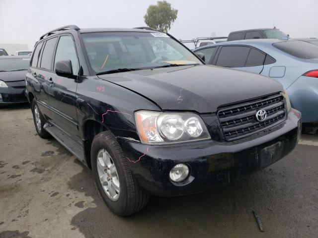 TOYOTA HIGHLANDER 2003 with VIN JTEGF21A230107020 - Photo from auction