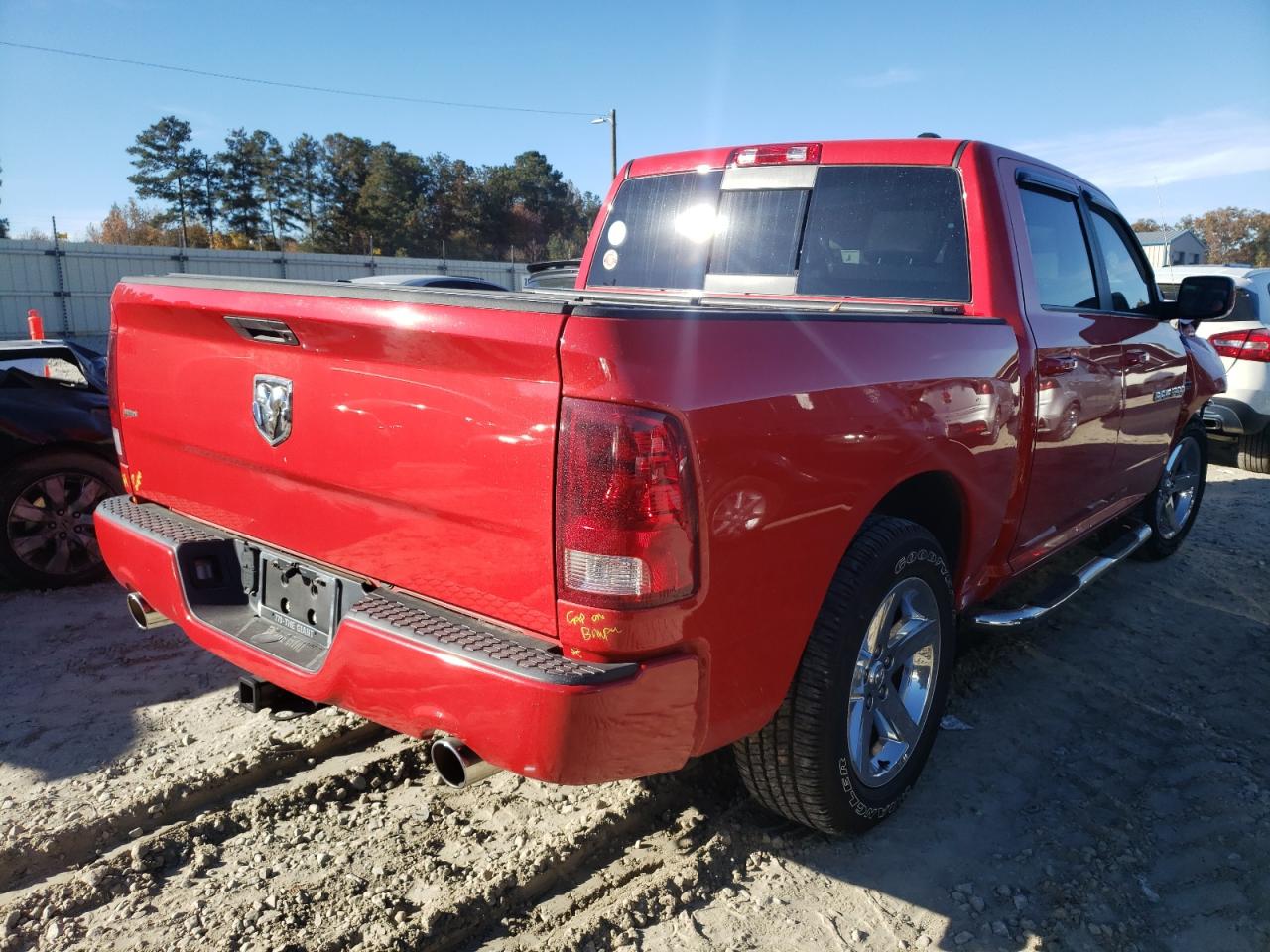 Photo 4 from auction – 2011 DODGE RAM 1500 with VIN 1D7RB1CT6BS547154
