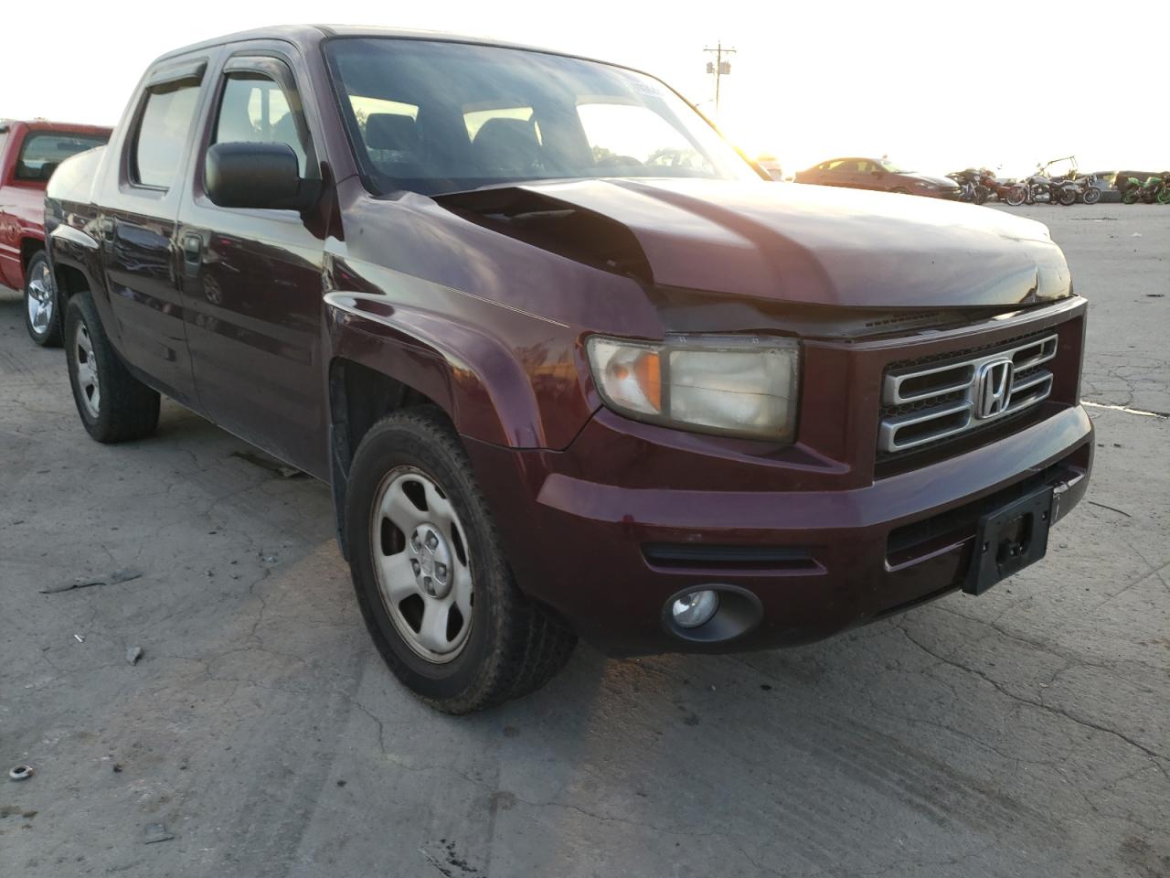 HONDA RIDGELINE 2008 with VIN 2HJYK16288H519828 - Photo from auction
