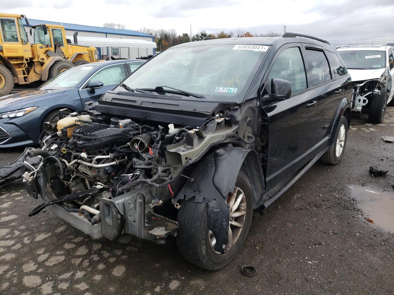 Photo 2 from auction – 2015 DODGE JOURNEY SX with VIN 3C4PDCBG4FT699465