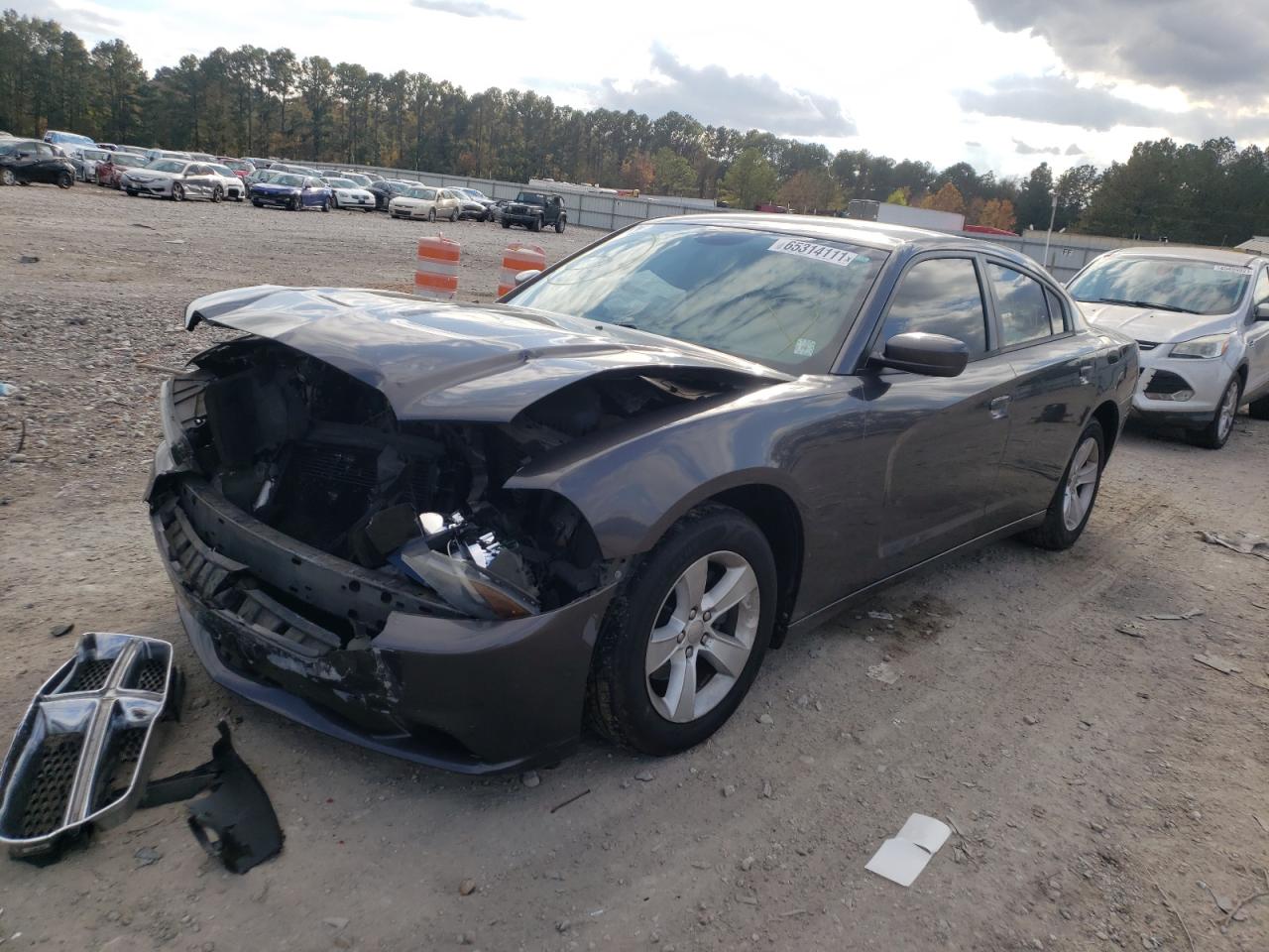 Photo 2 from auction – 2014 DODGE CHARGER SE with VIN 2C3CDXBG6EH299764