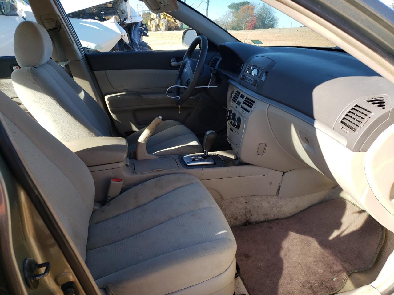 Photo 5 from auction – 2008 HYUNDAI SONATA GLS with VIN 5NPET46C28H339749