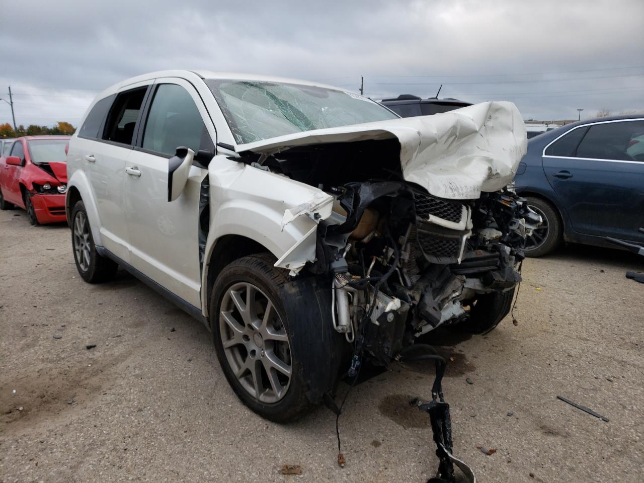 DODGE JOURNEY GT 2017 with VIN 3C4PDCEG3HT603243 - Photo from auction