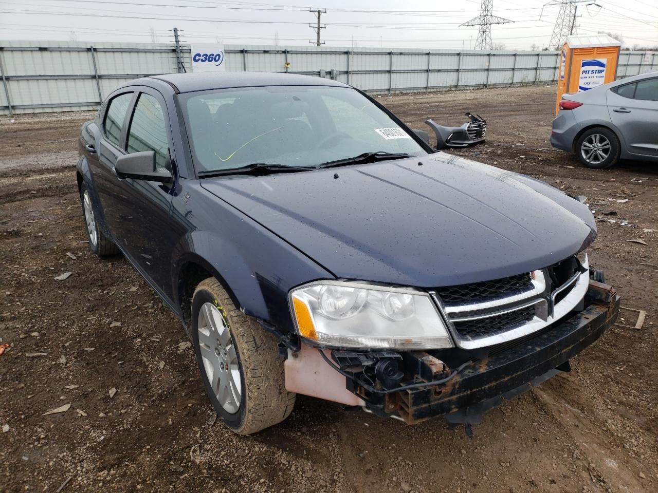 صورة رقم 1 من المزاد - 2014 DODGE AVENGER SE مع VIN 1C3CDZAB8EN221673