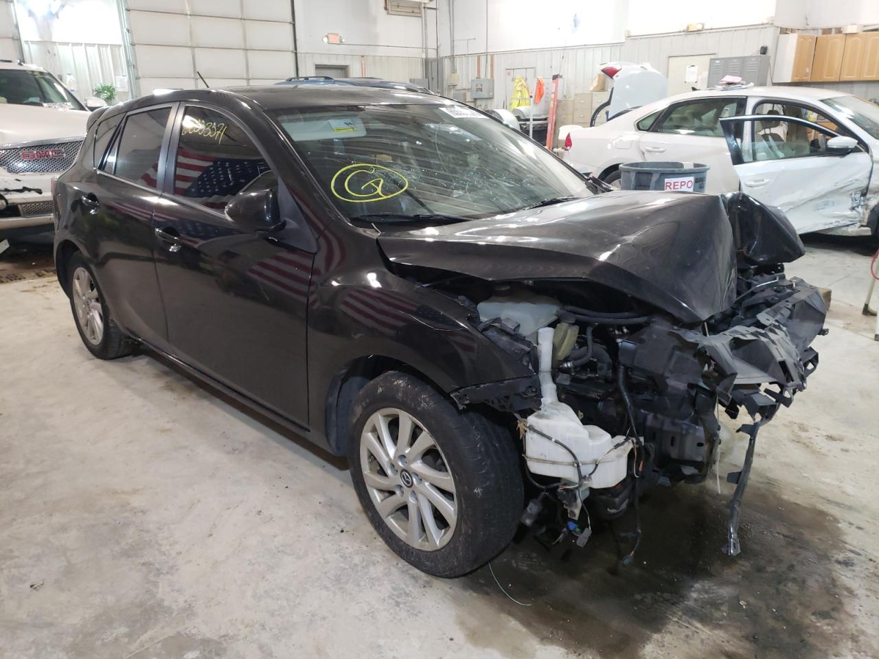 MAZDA 3 I 2013 with VIN JM1BL1M75D1752287 - Photo from auction