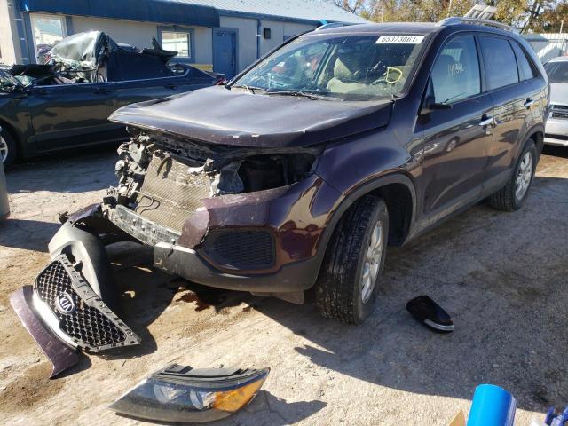 Photo 2 from auction – 2013 KIA SORENTO LX with VIN 5XYKT4A23DG404644