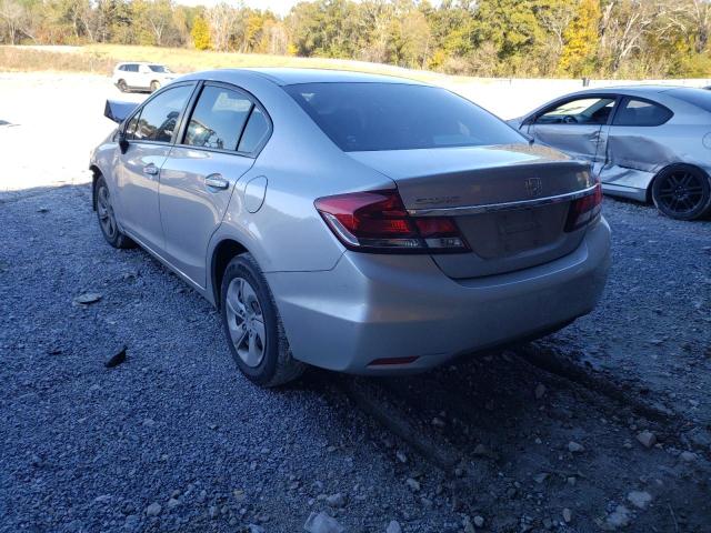 Photo 3 from auction – 2015 HONDA CIVIC LX with VIN 19XFB2F58FE099301
