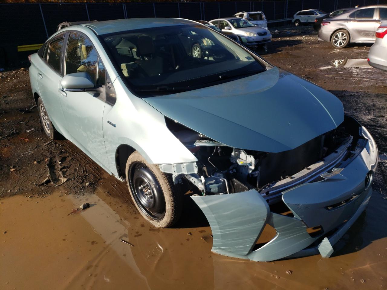 TOYOTA PRIUS 2016 with VIN JTDKBRFU0G3006195 - Photo from auction