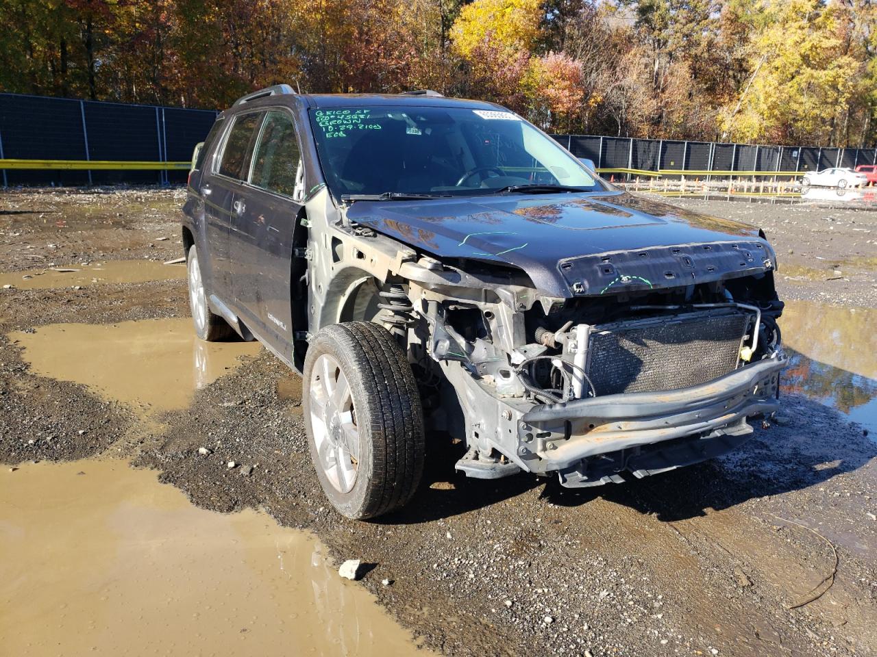 GMC TERRAIN DE 2014 with VIN 2GKFLUE31E6314755 - Photo from auction
