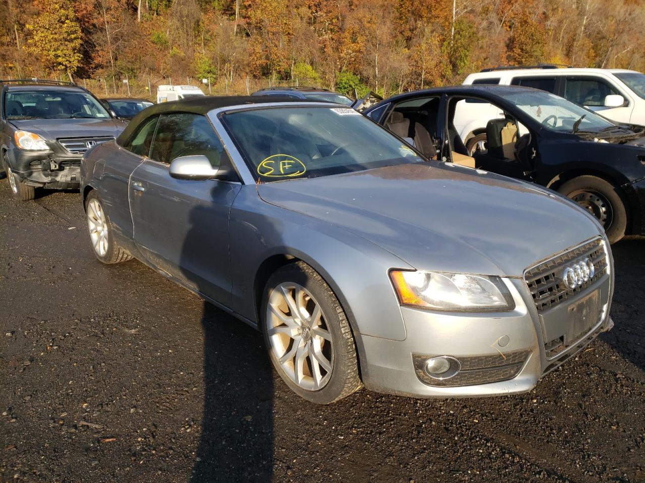 AUDI A5 PREMIUM 2011 with VIN WAUCFAFH3BN020180 - Photo from auction