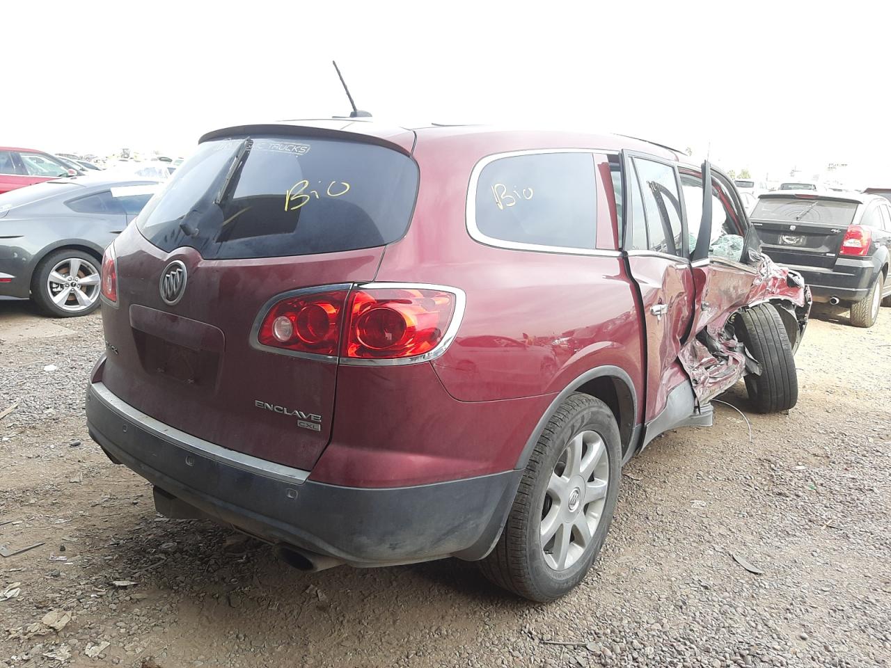 Photo 4 from auction – 2010 BUICK ENCLAVE CX with VIN 5GALVBED9AJ249271