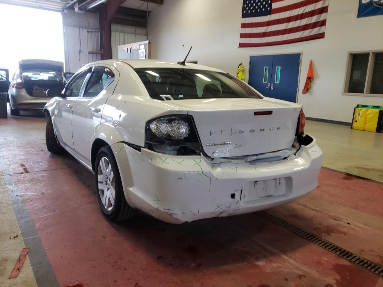Photo 3 from auction – 2013 DODGE AVENGER SE with VIN 1C3CDZAG3DN749521