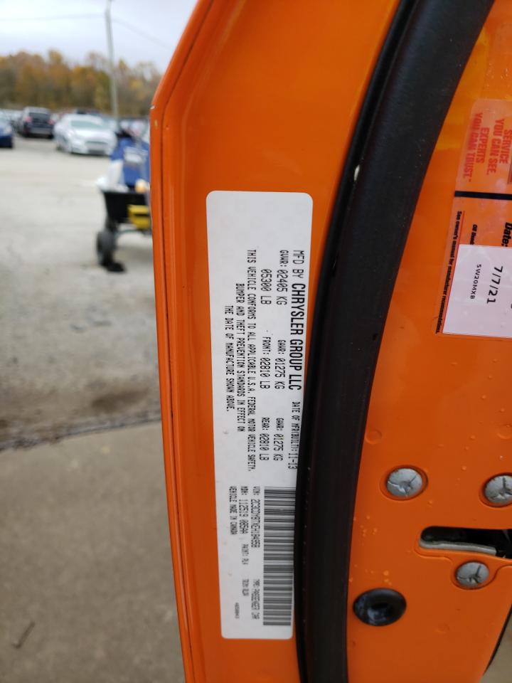 Photo 10 from auction – 2014 DODGE CHALLENGER with VIN 2C3CDYBTXEH184958