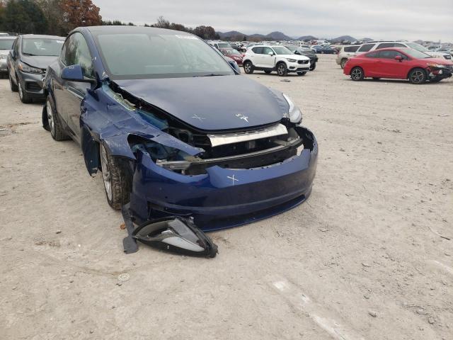 TESLA MODEL Y 2021 with VIN 5YJYGDEE9MF088726 - Photo from auction