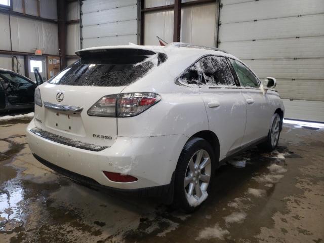 Photo 4 from auction – 2010 LEXUS RX 350 with VIN JTJBK1BAXA2411102