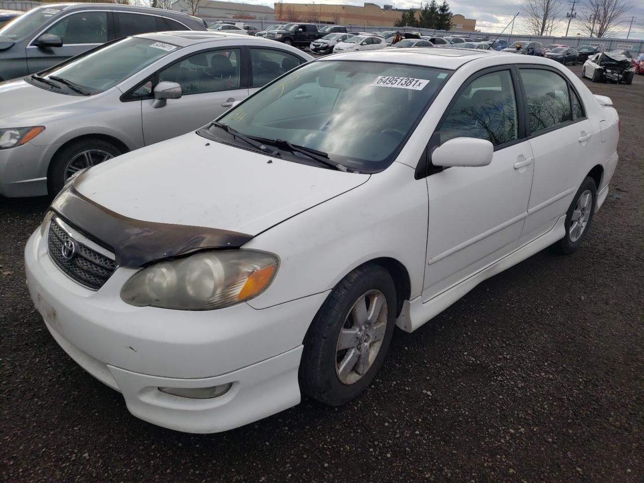 Photo 2 from auction – 2008 TOYOTA COROLLA CE with VIN 2T1BR32E38C887524