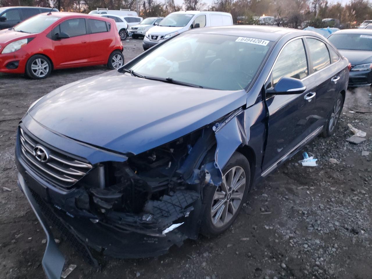 Photo 2 from auction – 2017 HYUNDAI SONATA SPO with VIN 5NPE34AF4HH454838