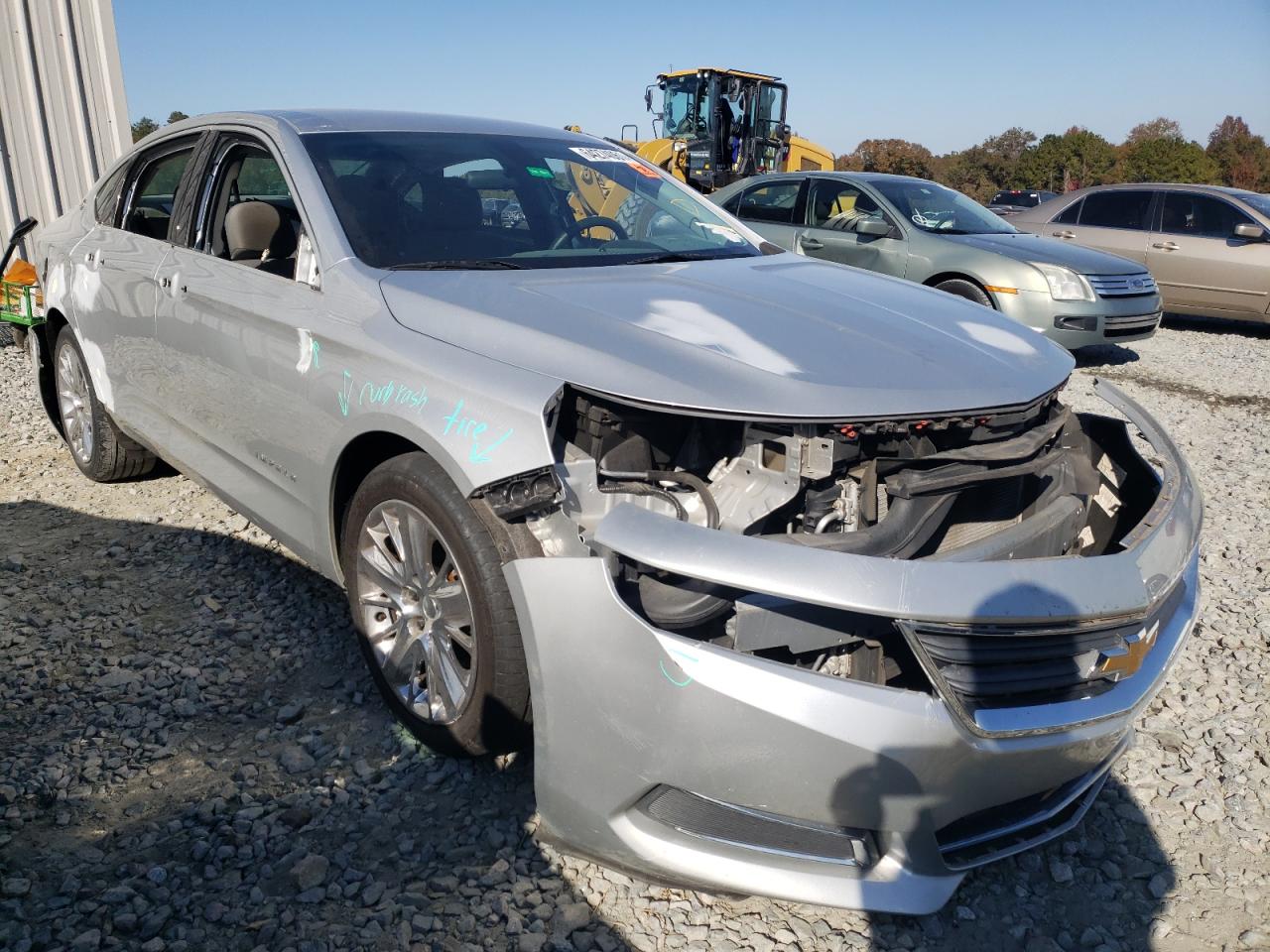 CHEVROLET IMPALA LS 2016 with VIN 2G11X5SA3G9158179 - Photo from auction