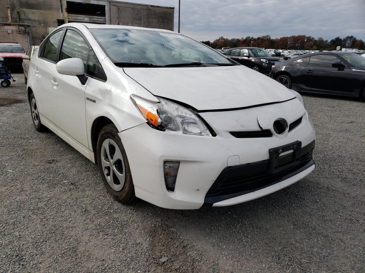 TOYOTA PRIUS 2012 with VIN JTDKN3DU2C5411030 - Photo from auction