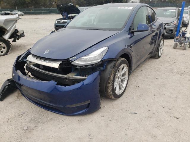 Photo 2 from auction – 2021 TESLA MODEL Y with VIN 5YJYGDEE9MF088726