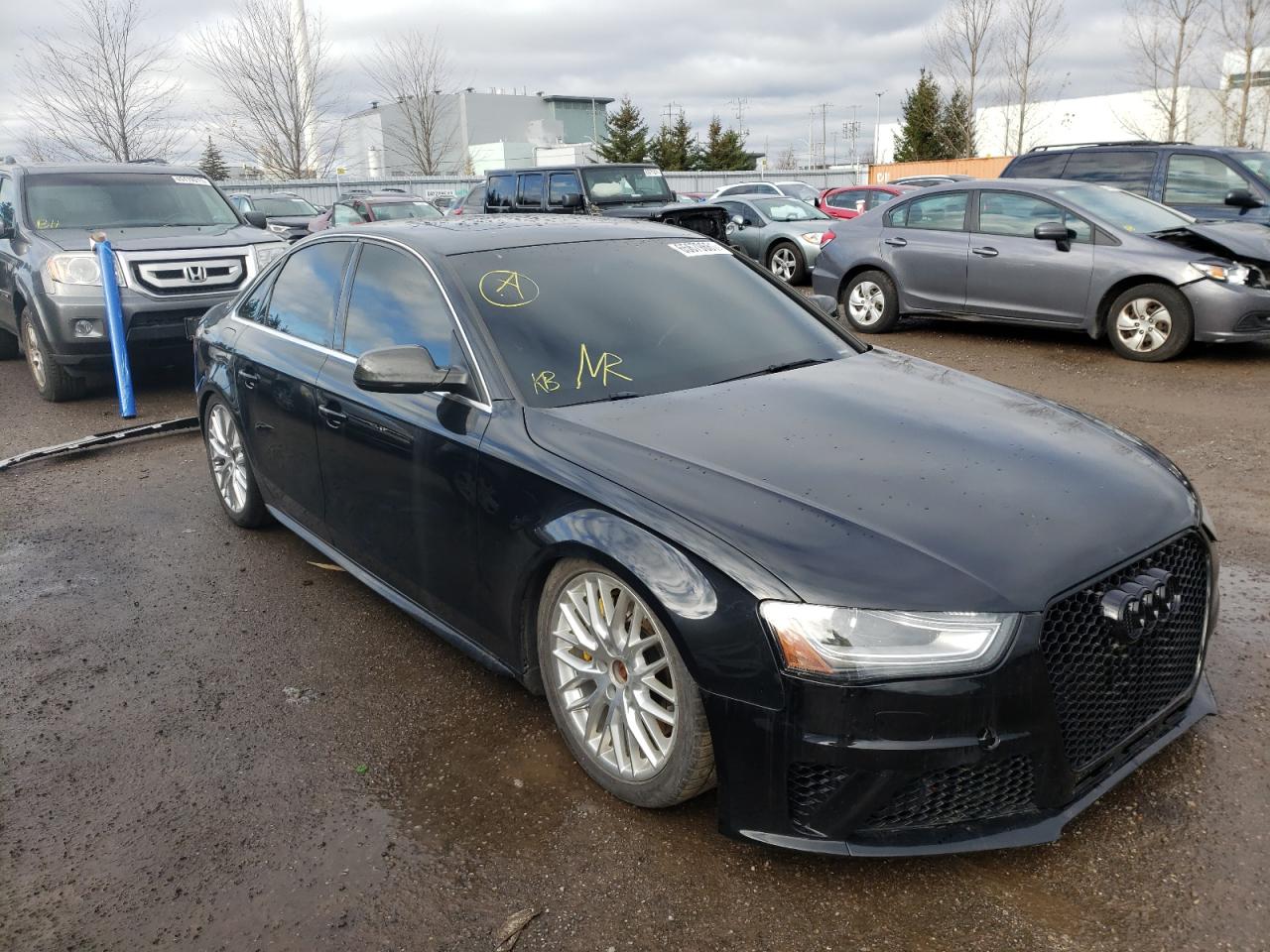 AUDI S4 PREMIUM 2014 with VIN WAUFGCFL0EA025908 - Photo from auction