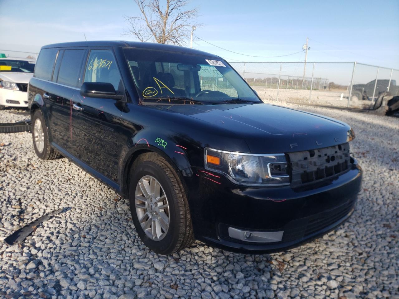FORD FLEX SEL 2017 with VIN 2FMGK5C80HBA06474 - Photo from auction