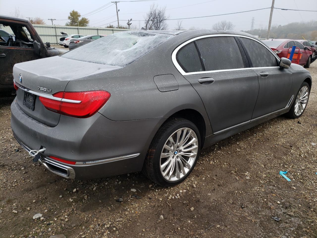 Photo 4 from auction – 2016 BMW 750 I XDRI with VIN WBA7F2C50GG415320