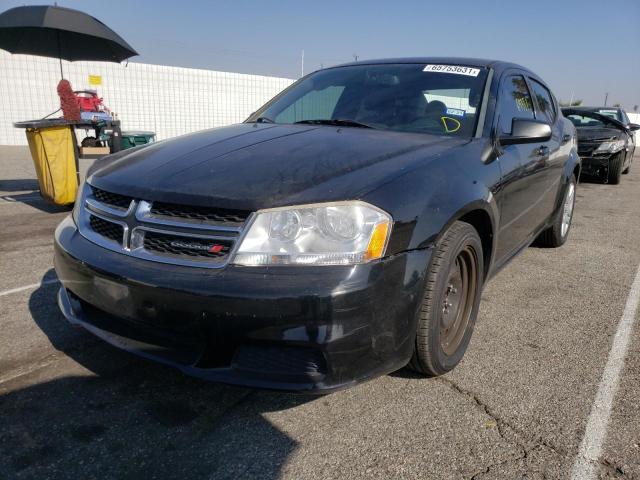 Photo 2 from auction – 2014 DODGE AVENGER SE with VIN 1C3CDZAB3EN148664