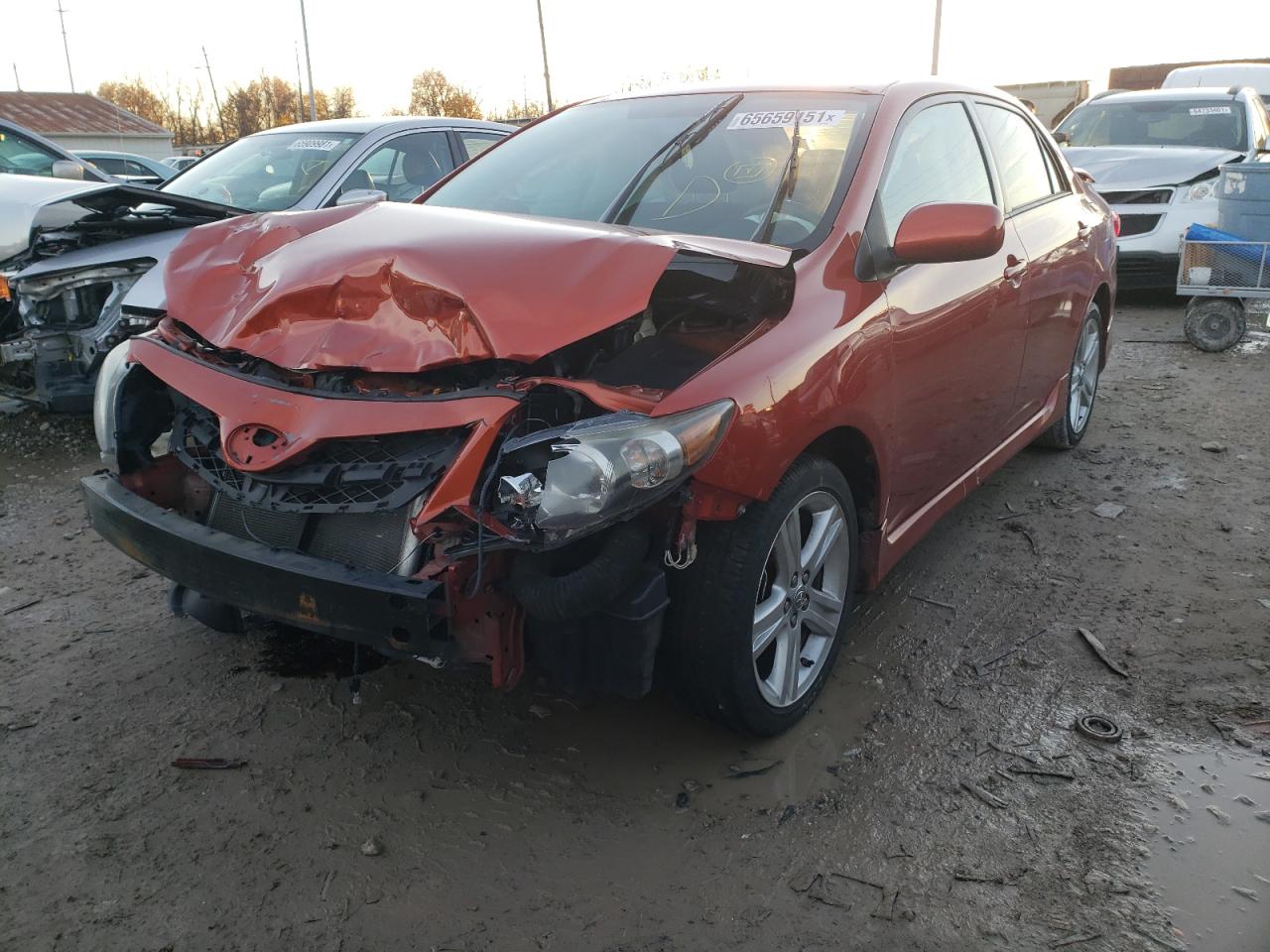 Photo 2 from auction – 2013 TOYOTA COROLLA BA with VIN 2T1BU4EE3DC066787