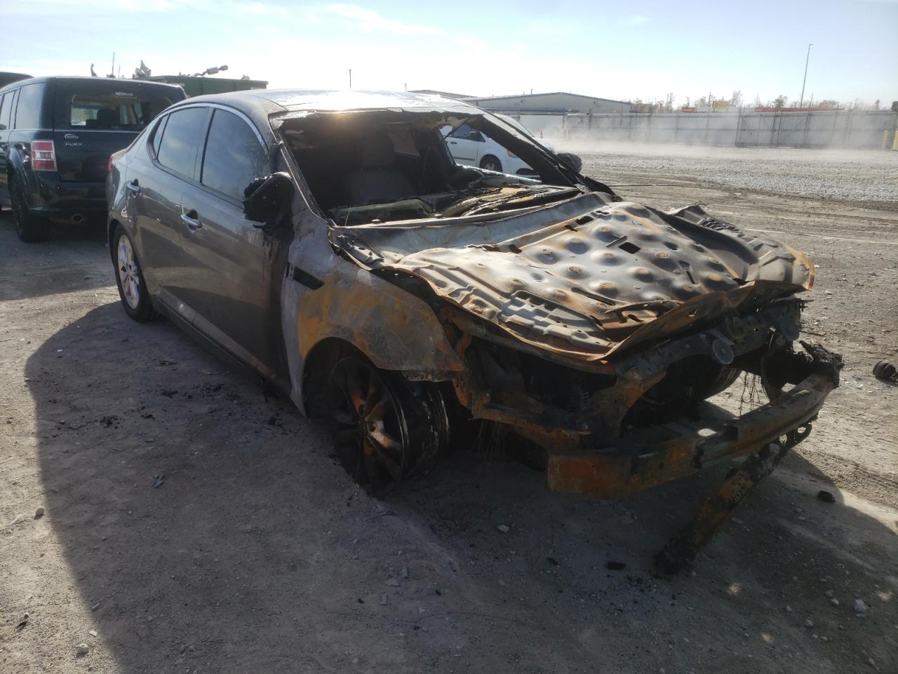 KIA OPTIMA EX 2013 with VIN 5XXGN4A78DG232675 - Photo from auction