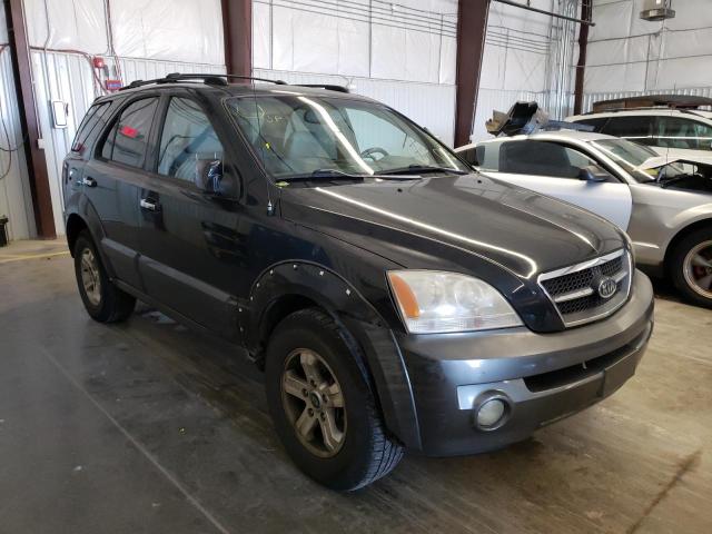 KIA SORENTO EX 2004 with VIN KNDJD733745318035 - Photo from auction