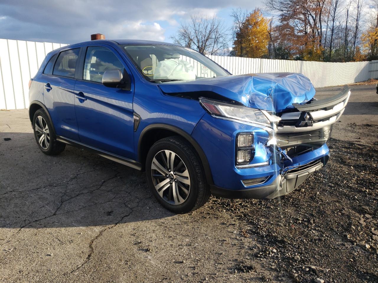 MITSUBISHI OUTLANDER 2020 with VIN JA4AP3AU9LU015056 - Photo from auction