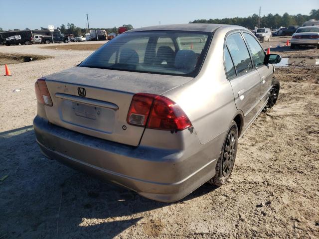 Photo 4 from auction – 2004 HONDA CIVIC LX with VIN 2HGES16554H585329