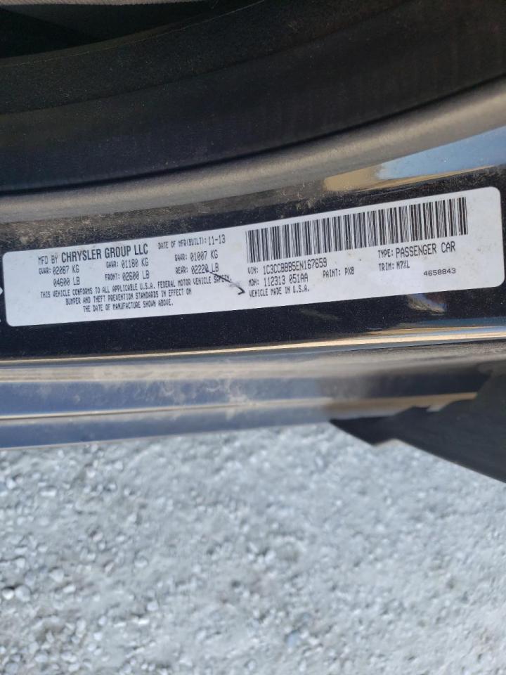 Photo 10 from auction – 2014 CHRYSLER 200 TOURIN with VIN 1C3CCBBB5EN167659