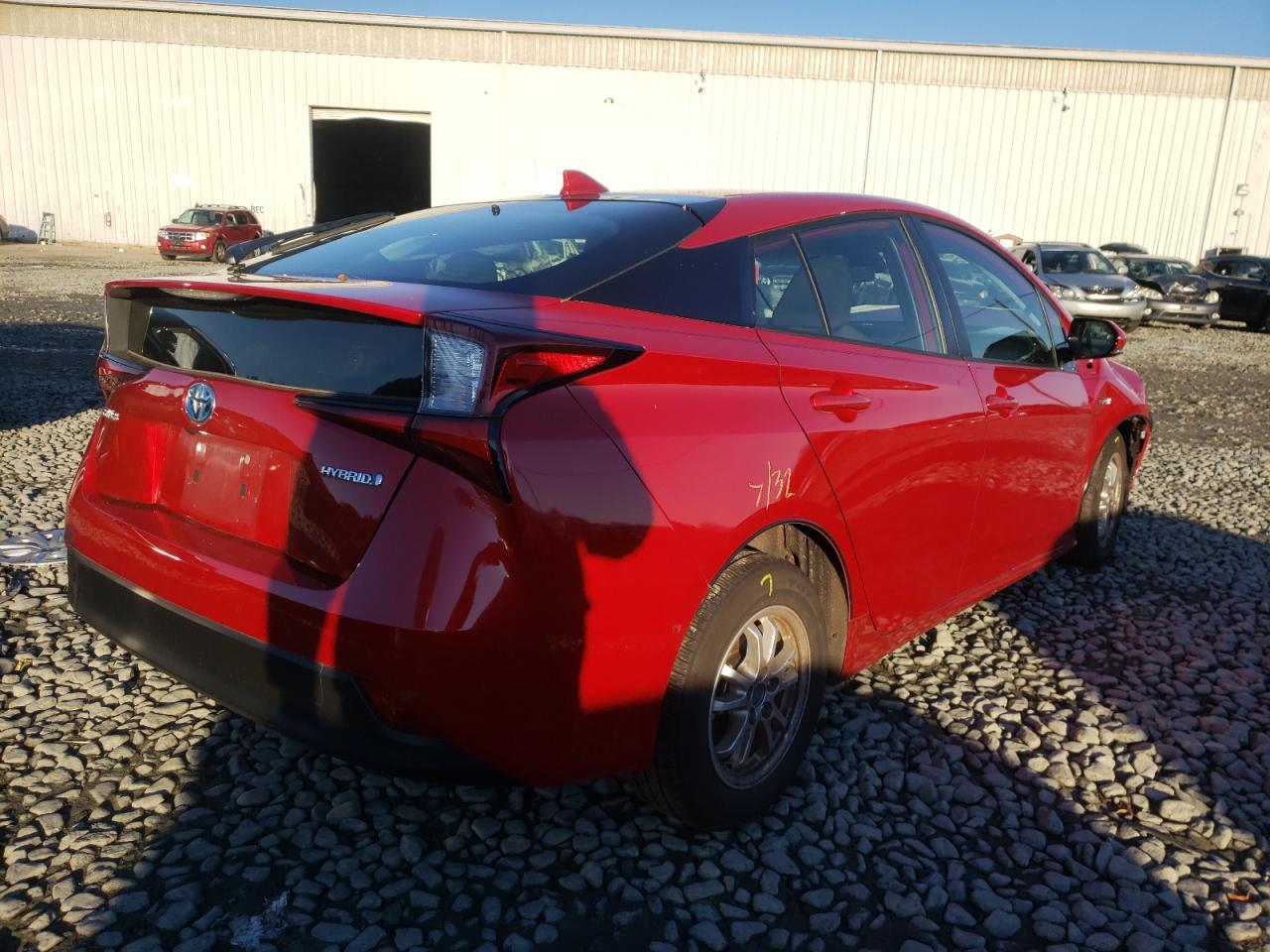 Photo 4 from auction – 2019 TOYOTA PRIUS with VIN JTDKARFU0K3073293