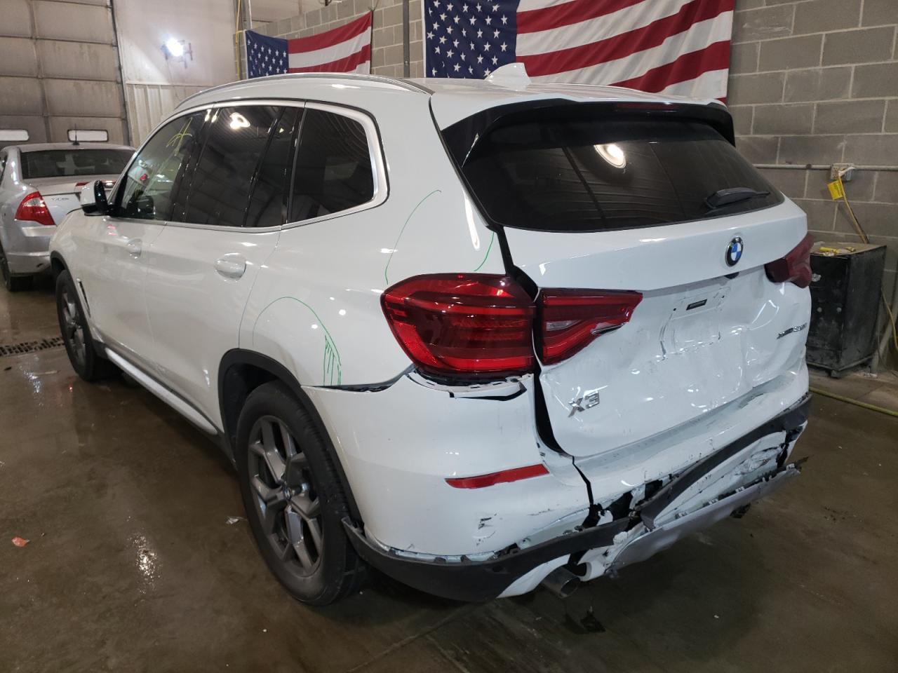 Photo 3 from auction – 2021 BMW X3 XDRIVE3 with VIN 5UXTY5C03M9E54857