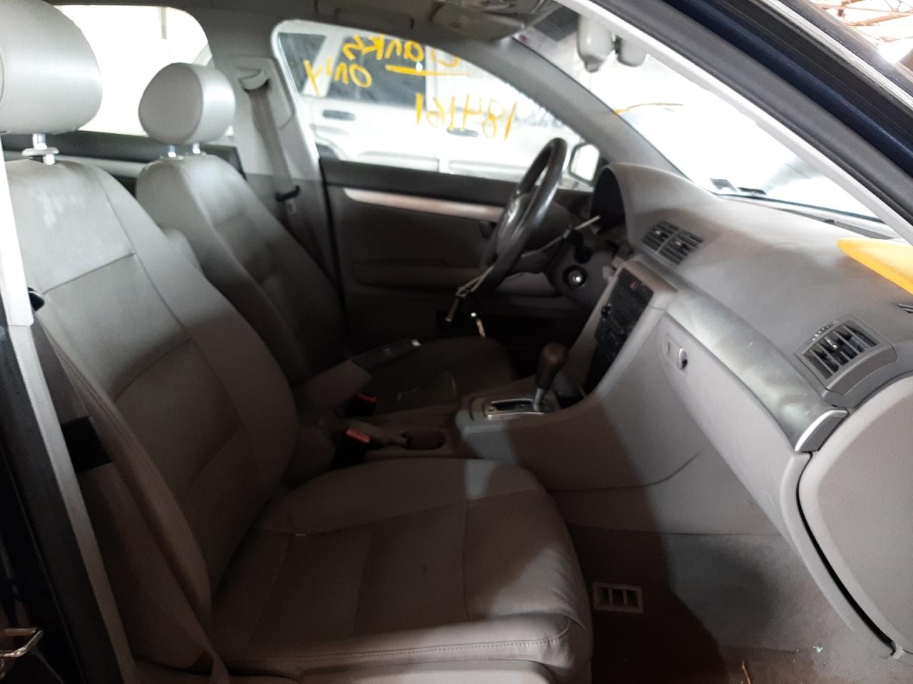 Photo 5 from auction – 2006 AUDI A4 with VIN WAUAF78E16A043077
