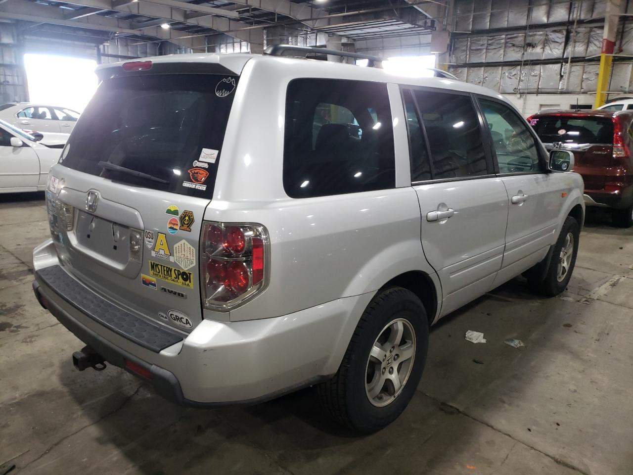 Photo 4 from auction – 2008 HONDA PILOT EX with VIN 5FNYF18458B022930