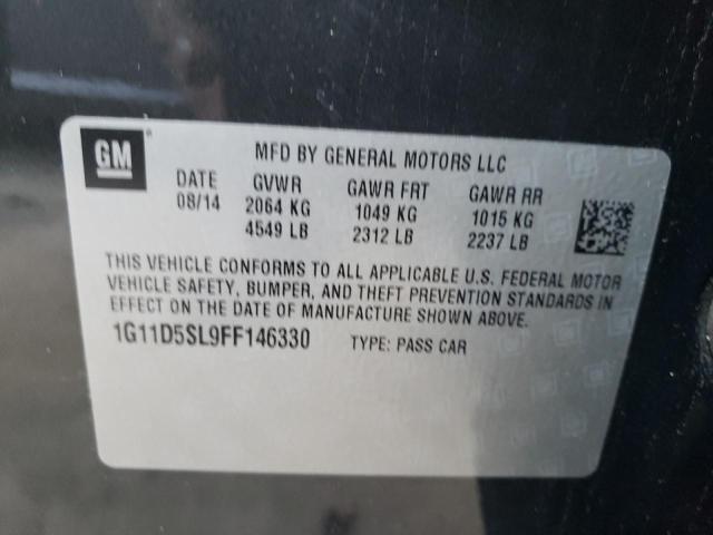Photo 10 from auction – 2015 CHEVROLET MALIBU 2LT with VIN 1G11D5SL9FF146330