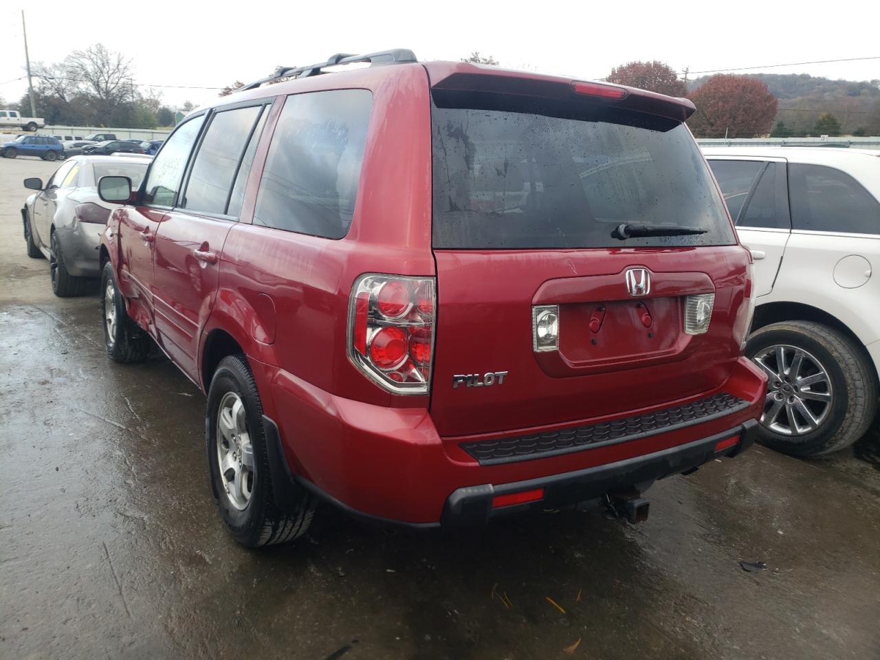 Photo 3 from auction – 2006 HONDA PILOT EX with VIN 5FNYF284X6B030802