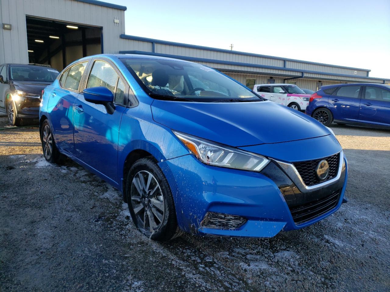 NISSAN VERSA SV 2021 with VIN 3N1CN8EV2ML848197 - Photo from auction