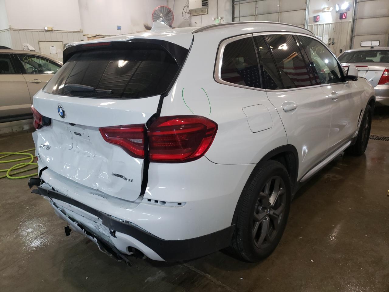 Photo 4 from auction – 2021 BMW X3 XDRIVE3 with VIN 5UXTY5C03M9E54857