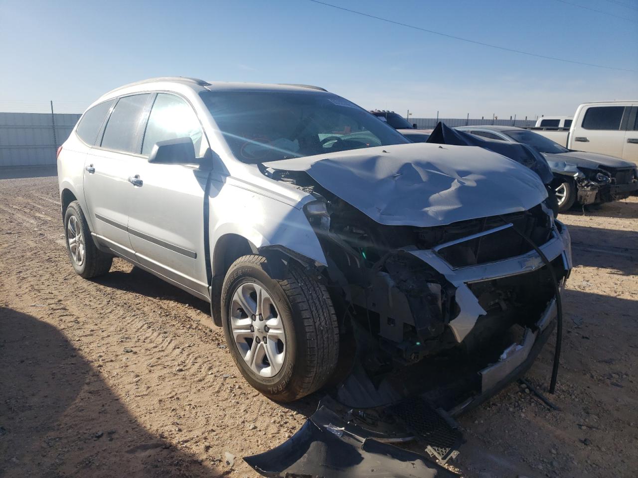 CHEVROLET TRAVERSE L 2012 with VIN 1GNKRFED7CJ393448 - Photo from auction