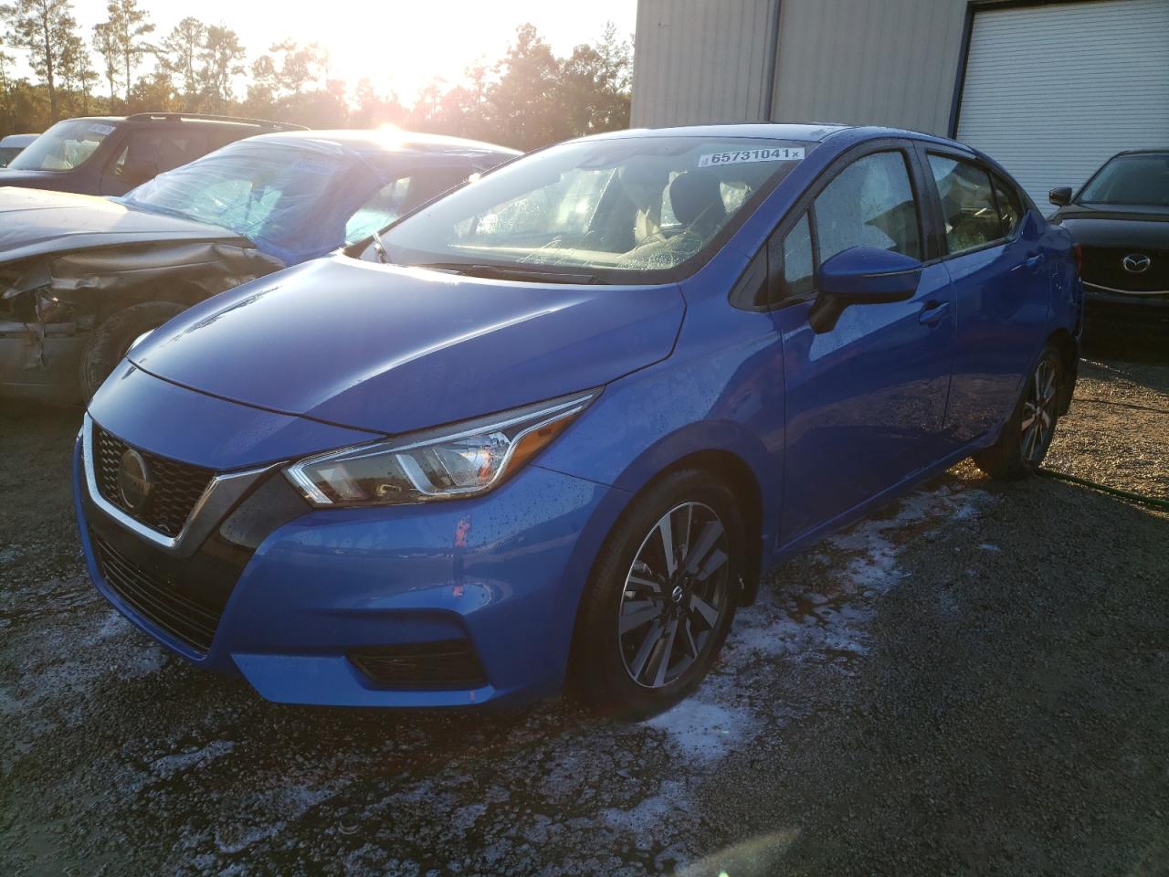 Photo 2 from auction – 2021 NISSAN VERSA SV with VIN 3N1CN8EV2ML848197