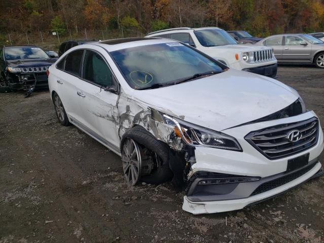 HYUNDAI SONATA SPO 2017 with VIN 5NPE34AF2HH528936 - Photo from auction