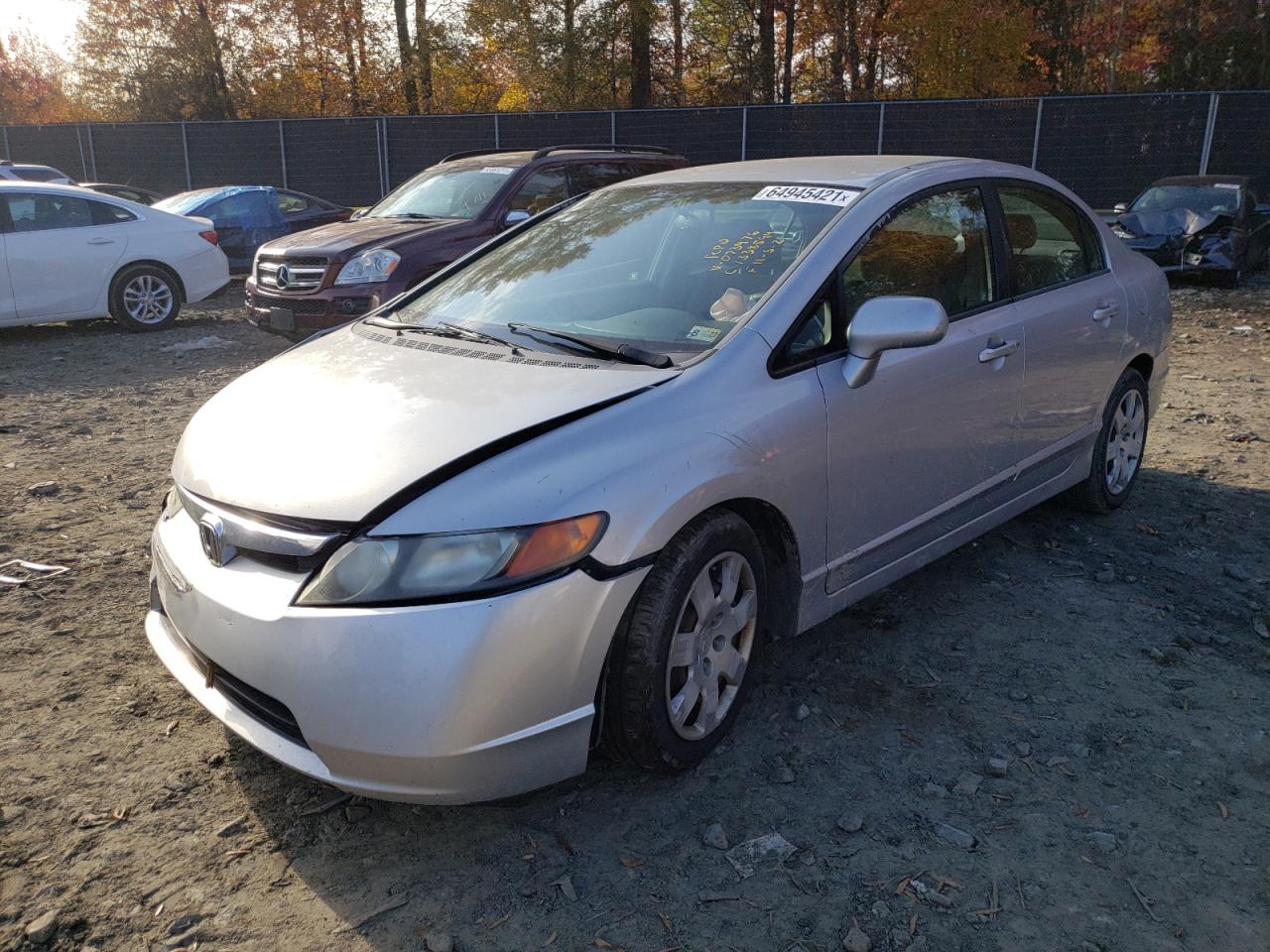 Photo 2 from auction – 2008 HONDA CIVIC with VIN 1HGFA16598L073976